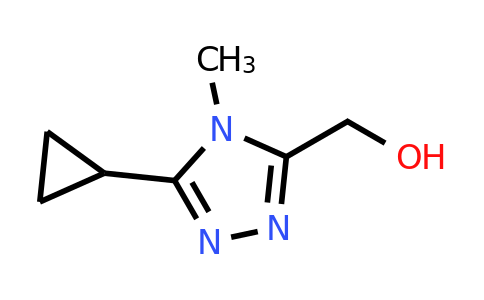 CAS 1432681-91-8 | (5-cyclopropyl-4-methyl-4H-1,2,4-triazol-3-yl)methanol