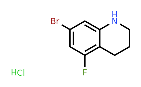 CAS 1432681-93-0 | 7-bromo-5-fluoro-1,2,3,4-tetrahydroquinoline hydrochloride