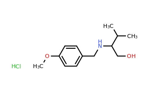 CAS 1432682-03-5 | 2-{[(4-methoxyphenyl)methyl]amino}-3-methylbutan-1-ol hydrochloride