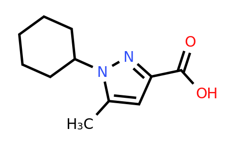 CAS 1432682-14-8 | 1-cyclohexyl-5-methyl-1H-pyrazole-3-carboxylic acid