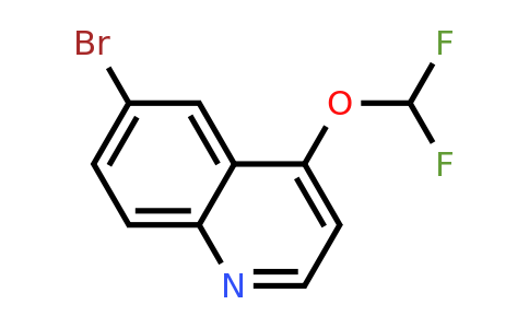 CAS 1432754-13-6 | 6-Bromo-4-(difluoromethoxy)quinoline