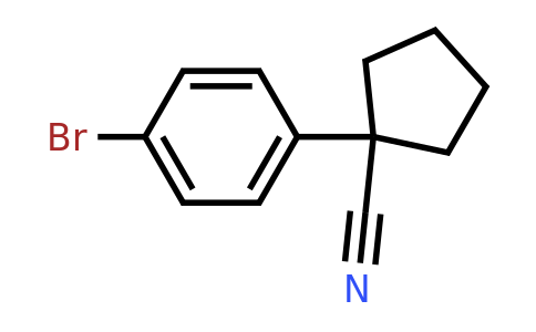 CAS 143328-19-2 | 1-(4-Bromophenyl)cyclopentanecarbonitrile