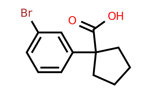 CAS 143328-23-8 | 1-(3-Bromophenyl)cyclopentanecarboxylic acid