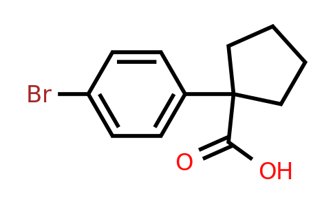 CAS 143328-24-9 | 1-(4-Bromophenyl)cyclopentanecarboxylic acid