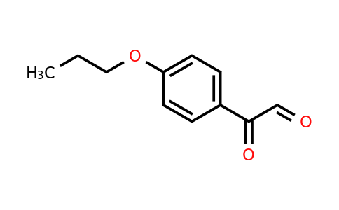 CAS 14333-53-0 | (4-Propoxy-phenyl)-oxo-acetaldehyde