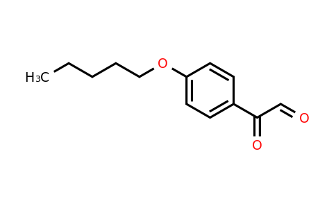 CAS 14333-55-2 | (4-N-Pentoxy-phenyl)-oxo-acetaldehyde
