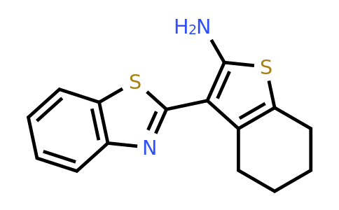 CAS 143361-87-9 | 3-(1,3-benzothiazol-2-yl)-4,5,6,7-tetrahydro-1-benzothiophen-2-amine