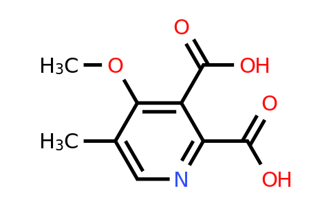CAS 143382-03-0 | 4-methoxy-5-methylpyridine-2,3-dicarboxylic acid