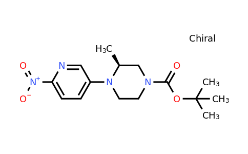 CAS 1433849-53-6 | tert-butyl (3S)-3-methyl-4-(6-nitropyridin-3-yl)piperazine-1-carboxylate