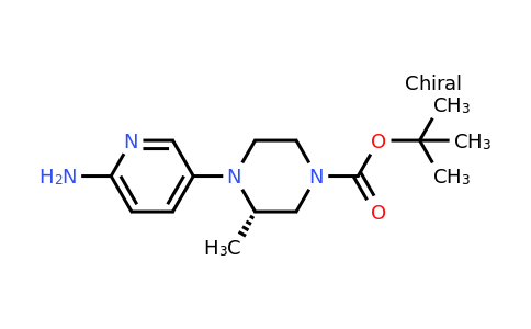 CAS 1433849-58-1 | tert-butyl (3S)-4-(6-amino-3-pyridyl)-3-methyl-piperazine-1-carboxylate