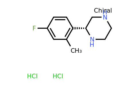 CAS 1434126-86-9 | (2R)-2-(4-fluoro-2-methylphenyl)piperazine dihydrochloride