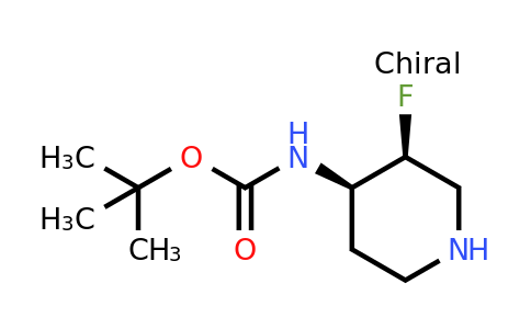 CAS 1434126-99-4 | tert-butyl N-[(3S,4R)-3-fluoropiperidin-4-yl]carbamate