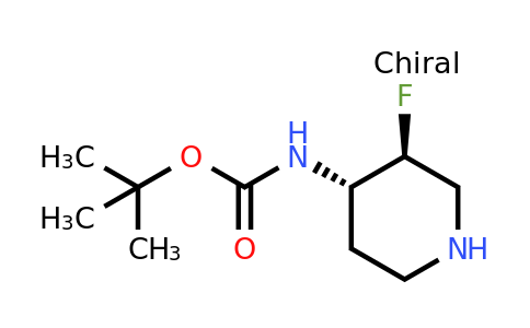 CAS 1434127-01-1 | tert-butyl N-[(3S,4S)-3-fluoropiperidin-4-yl]carbamate