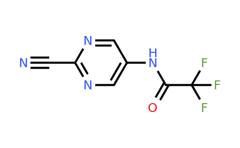 CAS 1434128-53-6 | 2-Cyano-5-(trifluoroacetylamino)pyrimidine