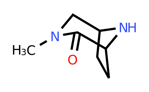 CAS 1434141-65-7 | 3,8-diazabicyclo[3.2.1]octan-2-one, 3-methyl-