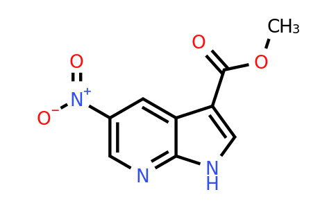 CAS 1434141-72-6 | methyl 5-nitro-1H-pyrrolo[2,3-b]pyridine-3-carboxylate