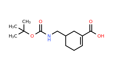 CAS 1434141-75-9 | 5-({[(tert-butoxy)carbonyl]amino}methyl)cyclohex-1-ene-1-carboxylic acid