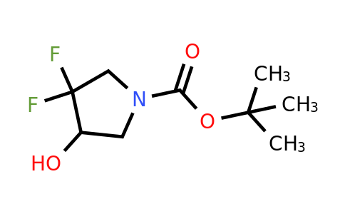 CAS 1434141-81-7 | tert-butyl 3,3-difluoro-4-hydroxypyrrolidine-1-carboxylate