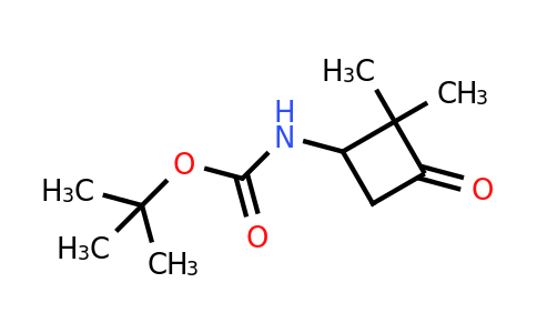 CAS 1434141-90-8 | tert-butyl N-(2,2-dimethyl-3-oxocyclobutyl)carbamate