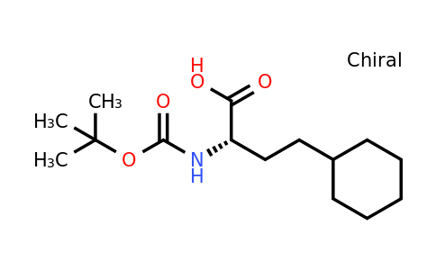 CAS 143415-51-4 | (2S)-2-{[(tert-butoxy)carbonyl]amino}-4-cyclohexylbutanoic acid