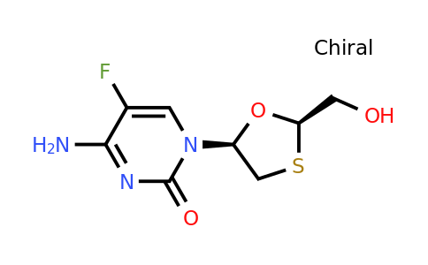 CAS 143491-54-7 | 4-Amino-5-fluoro-1-((2R,5S)-rel-2-(hydroxymethyl)-1,3-oxathiolan-5-yl)pyrimidin-2(1H)-one