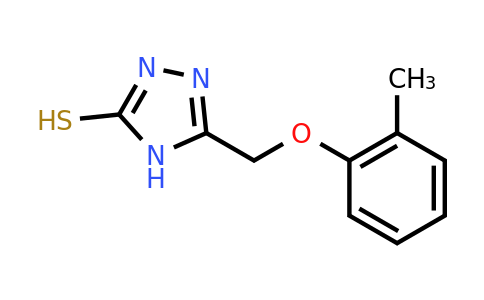 CAS 143540-95-8 | 5-[(2-methylphenoxy)methyl]-4H-1,2,4-triazole-3-thiol