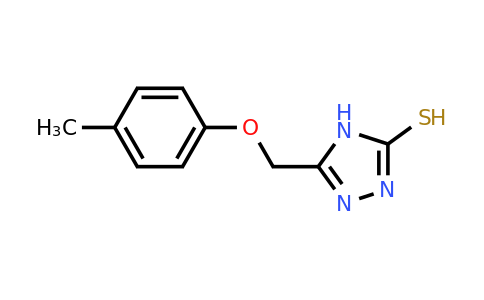CAS 143540-96-9 | 5-[(4-methylphenoxy)methyl]-4H-1,2,4-triazole-3-thiol