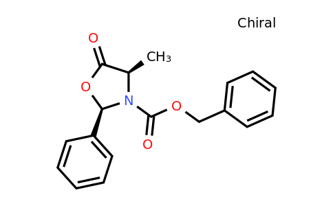 CAS 143564-89-0 | benzyl (2R,4R)-4-methyl-5-oxo-2-phenyl-1,3-oxazolidine-3-carboxylate