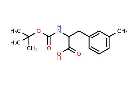CAS 143567-11-7 | 2-{[(tert-butoxy)carbonyl]amino}-3-(3-methylphenyl)propanoic acid