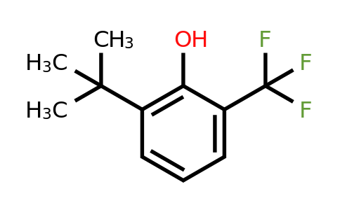 CAS 143571-22-6 | 2-Tert-butyl-6-(trifluoromethyl)phenol