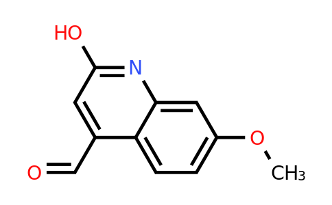 CAS 143571-91-9 | 2-Hydroxy-7-methoxyquinoline-4-carbaldehyde