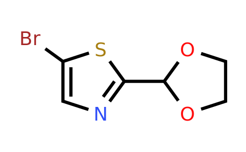 CAS 1435806-00-0 | 5-bromo-2-(1,3-dioxolan-2-yl)-1,3-thiazole