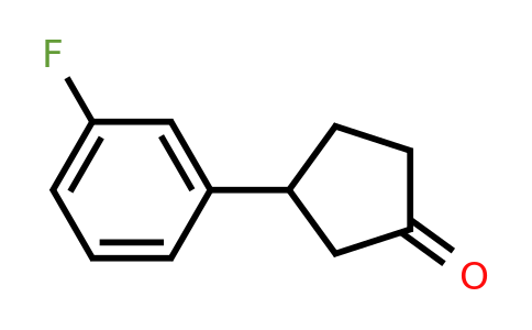 CAS 143589-71-3 | 3-(3-fluorophenyl)cyclopentan-1-one