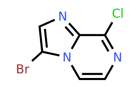 CAS 143591-61-1 | 3-bromo-8-chloroimidazo[1,2-a]pyrazine