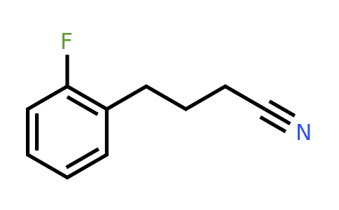 CAS 143654-61-9 | 4-(2-fluorophenyl)butanenitrile