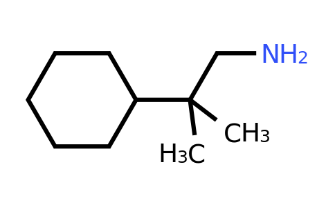 CAS 143689-08-1 | 2-cyclohexyl-2-methylpropan-1-amine