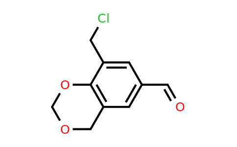 CAS 1437312-03-2 | 8-(chloromethyl)-2,4-dihydro-1,3-benzodioxine-6-carbaldehyde