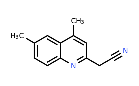 CAS 1437433-77-6 | 2-(4,6-Dimethylquinolin-2-yl)acetonitrile