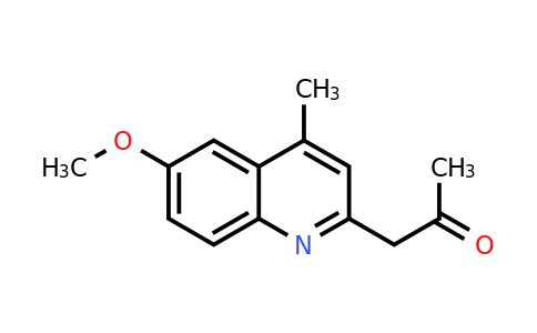 CAS 1437451-90-5 | 1-(6-Methoxy-4-methylquinolin-2-yl)propan-2-one