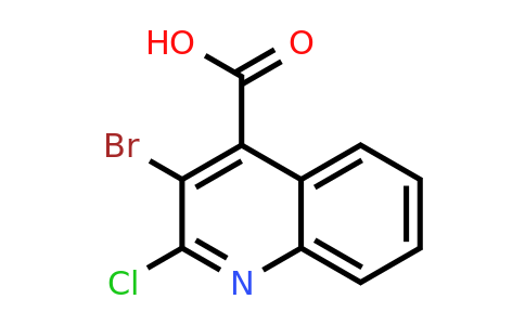 CAS 1437453-12-7 | 3-Bromo-2-chloroquinoline-4-carboxylic acid