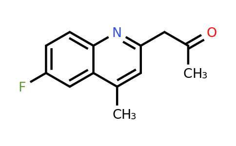 CAS 1437458-12-2 | 1-(6-Fluoro-4-methylquinolin-2-yl)propan-2-one