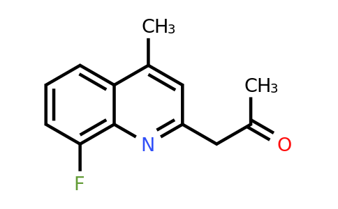 CAS 1437480-09-5 | 1-(8-Fluoro-4-methylquinolin-2-yl)propan-2-one
