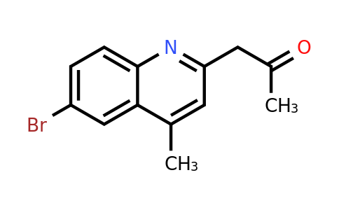 CAS 1437486-26-4 | 1-(6-Bromo-4-methylquinolin-2-yl)propan-2-one