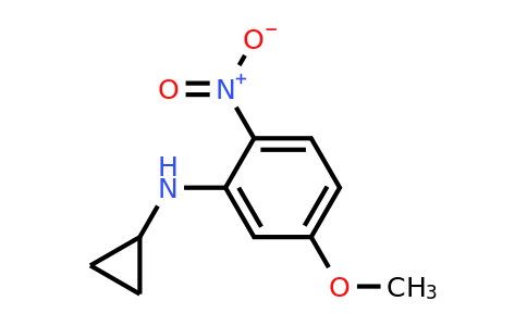 CAS 1437794-70-1 | N-Cyclopropyl-5-methoxy-2-nitroaniline
