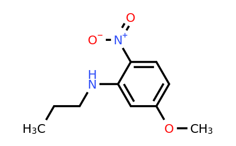 CAS 1437794-73-4 | 5-Methoxy-2-nitro-N-propylaniline