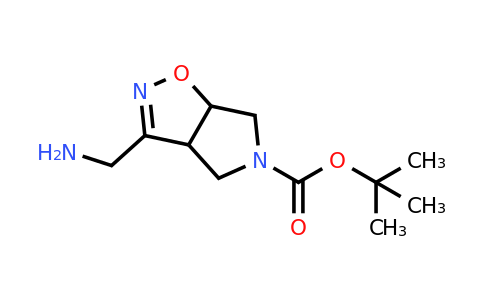 CAS 1438241-19-0 | tert-butyl 3-(aminomethyl)-3aH,4H,5H,6H,6aH-pyrrolo[3,4-d][1,2]oxazole-5-carboxylate