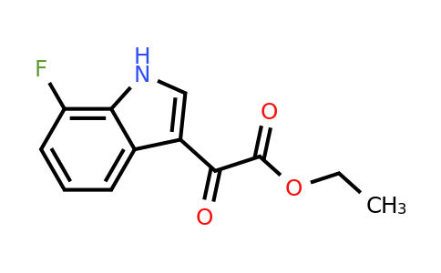 CAS 1438258-61-7 | ethyl 2-(7-fluoro-1H-indol-3-yl)-2-oxo-acetate