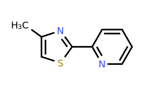 CAS 14384-69-1 | 2-(4-methyl-1,3-thiazol-2-yl)pyridine