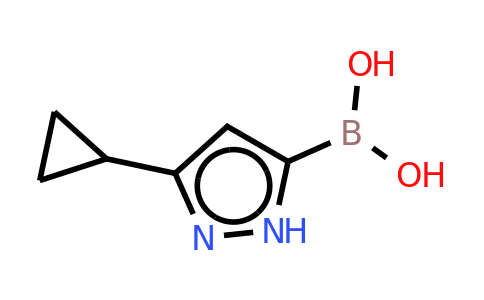 CAS 1438888-09-5 | 3-Cyclopropyll-1H-pyrazole-5-boronic acid