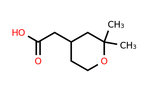 CAS 14390-07-9 | 2-(2,2-dimethyloxan-4-yl)acetic acid